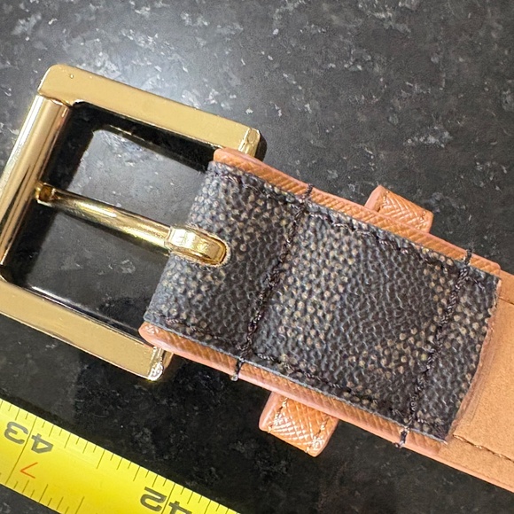 NWOT - Michael Kors Signature Logo Belt - SZ L - Picture 7 of 12